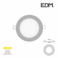 Inbouwspots EDM 31604 Downlight A G 6 W 320 Lm (4000 K) 3