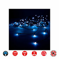 LED lichtsnoer EDM 71259 Blauw Transparant 1,8 W 2 x 1 m (1 Stuks) 2