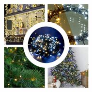 LED lichtsnoer 15 m Wit 3,6 W Kerstmis 4