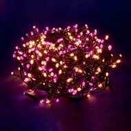 LED lichtsnoer 50 m Roze 6 W Kerstmis 2