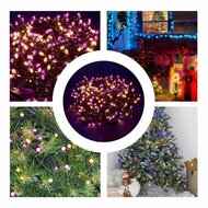 LED lichtsnoer 50 m Roze 6 W Kerstmis 3