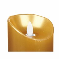 LED kaars Gouden 8 x 8 x 10 cm (12 Stuks) 4