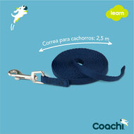 Hondenriem Coachi Blauw 2,5 m Training 4