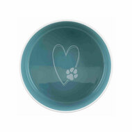 Voerbak voor honden Trixie Pet&amp;apos;s Home Blauw Cr&egrave;me &Oslash; 12 cm 300 ml 5