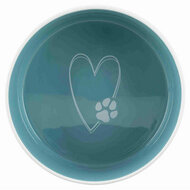 Voerbak voor honden Trixie Pet&amp;apos;s Home Blauw Cr&egrave;me &Oslash; 12 cm 300 ml 6