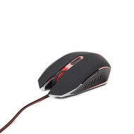 Gaming muis GEMBIRD MUSG-001-R Zwart 1