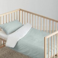 Dekbedovertrek voor kinderbed Kids&amp;Cotton Vichy 100 x 120 cm 1