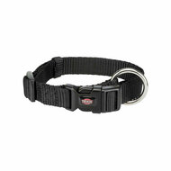 Hondenhalsband Trixie New Premium Zwart S/M 30-45 cm 1