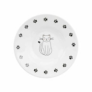 Voerbak voor katten Trixie Wit 15 cm 3