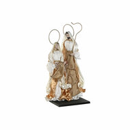 Kerststal set Home ESPRIT Wit Gouden 27 x 24 x 50 cm 1