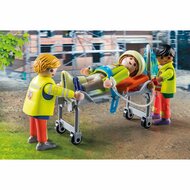 Playset Playmobil 71202 City Life Ambulance 67 Onderdelen 4