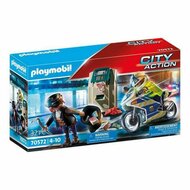 Playset City Action Police Motorbike Playmobil 70572 (32 pcs) 1