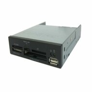 Kaartlezer Intern CoolBox CRCOOCR4002L USB 2.0 Zwart Grijs 1