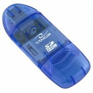 Kaartlezer Extern Titanum TA101B Blauw 1