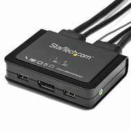 KVM switch Startech SV211DPUA4K 4K Ultra HD USB Displayport 1,2 m 1