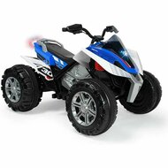 Elektrische Kinderquad Injusa Rage Licht Blauw Wit 12 V 1