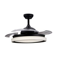 Plafondventilator met licht Philips Atlas Zwart 35 W 28 W 4500 Lm (2700 K) 5