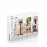 Staande Ventilator met Afstandsbediening InnovaGoods Airstreem Zwart 45 W 8