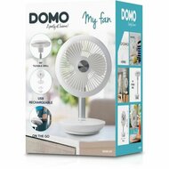 Tafelventilator DOMO DO8147 Wit 5 W 2