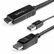 Adapter DisplayPort naar HDMI Startech HD2DPMM3M 3 m Zwart 1