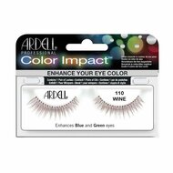 Set van nepwimpers Ardell Color Impact N&ordm; 110 Wine 1