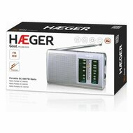 AM-/FM-radio Haeger PR-BIB.001A Grijs 2