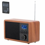 Radio Adler AD 1184 Zwart Hout 3