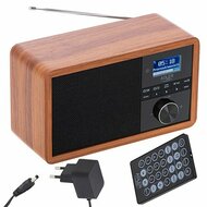 Radio Adler AD 1184 Zwart Hout 4