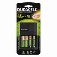 Oplader + Oplaadbare Batterijen DURACELL CEF14 2 x AA + 2 x AAA HR06/HR03 1300 mAh (1 Stuks) 1