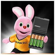 Oplader + Oplaadbare Batterijen DURACELL CEF27 2 x AA + 2 x AAA 1700 mAh 750 mAh (1 Stuks) 2