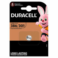 Knoopcelbatterij DURACELL 386/301 1