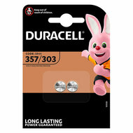 Knoopcelbatterij DURACELL 303/357 1