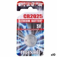 Lithium Knoopcelbatterijen Maxell 3V CR2025 (10 Stuks) 1