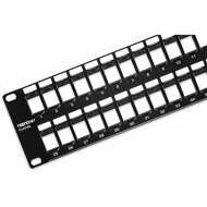 Patchpanel 48 UTP-Poorten Categorie 6 Trendnet TC-KP48 2