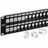 Patchpanel 48 UTP-Poorten Categorie 6 Trendnet TC-KP48 3