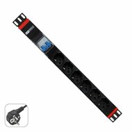 Strip 19&quot; 6 Tomas Schuko WP WPN-PDU-G02-06 (2 m) 1