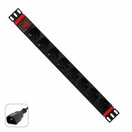 Strip 19&quot; 8 Tomas Schuko con On/Off Switch WP WPN-PDU-C01-08 1