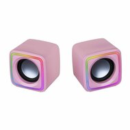 PC speakers Mars Gaming MSCUBEP 8W Roze 4 W Bluetooth luidspreker 2