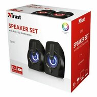 PC speakers Trust Gemi RGB Zwart 6 W 12 W Bluetooth luidspreker 7