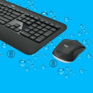 Toetsenbord en muis Logitech 920-008685 Zwart Qwerty US 4