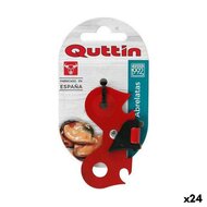 Blikopener Quttin Rood Vlinder Opvouwbaar 7 x 4 x 0,3 cm (24 Stuks) 1