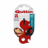 Blikopener Quttin Rood Vlinder Opvouwbaar 7 x 4 x 0,3 cm (24 Stuks) 2