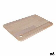 Snijplank Quttin Quttin Bruin Hout 45 x 27 cm (6 Stuks) 1