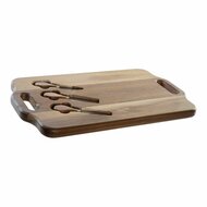 Snijplank DKD Home Decor 42 x 25 x 2,2 cm Natuurlijk Acacia 1