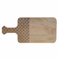 Snijplank DKD Home Decor Natuurlijk Beukenhout Rechthoekig 20 x 42 x 1,5 cm 1