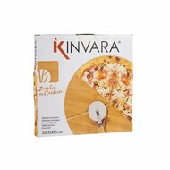 Snijplank Pizza Bruin Bamboe (&Oslash; 35 cm) 3