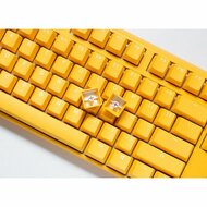 Draadloos toetsenbord Ducky DKON2108ST-RUSPDYDYYYC1 Geel Monochrome QWERTY 2