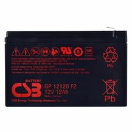 Batterij voor UPS SAI HITACHI CSB GP12120F2 12000 mAh 12 V 2