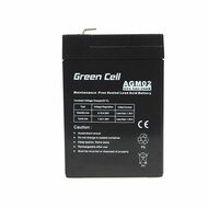 Batterij voor UPS SAI Green Cell AGM02 4,5 AH 6 V 3