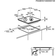 Inductiekookplaat Samsung NZ64M3NM1BB 60 cm 7200 W 6